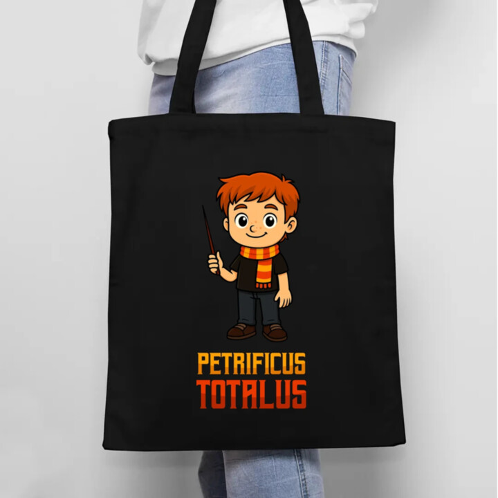 Petrificus Totalus - Ron Weasley - taška s potiskem pro fanoušky série Harry Potter