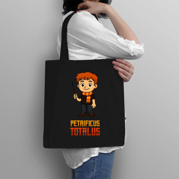 Petrificus Totalus - Ron Weasley - taška s potiskem pro fanoušky série Harry Potter