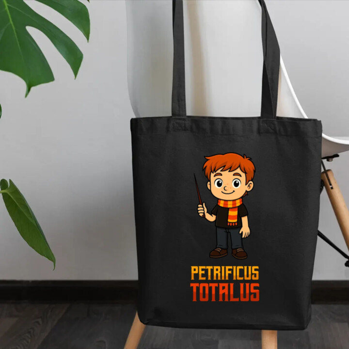 Petrificus Totalus - Ron Weasley - taška s potiskem pro fanoušky série Harry Potter