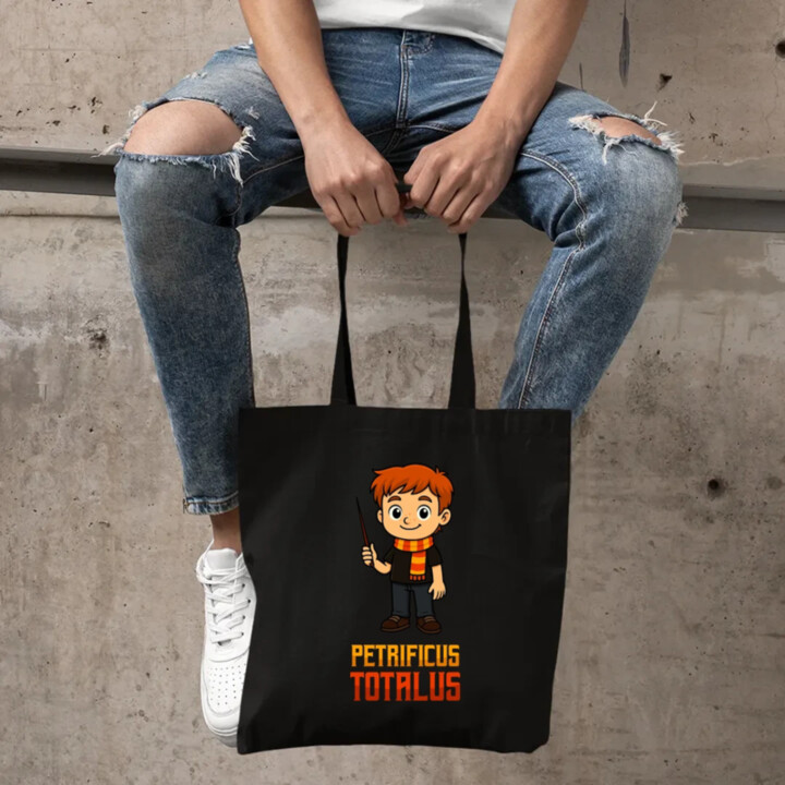 Petrificus Totalus - Ron Weasley - taška s potiskem pro fanoušky série Harry Potter