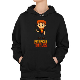 Petrificus Totalus - Ron Weasley - dámská mikina s potiskem pro fanoušky série Harry Potter