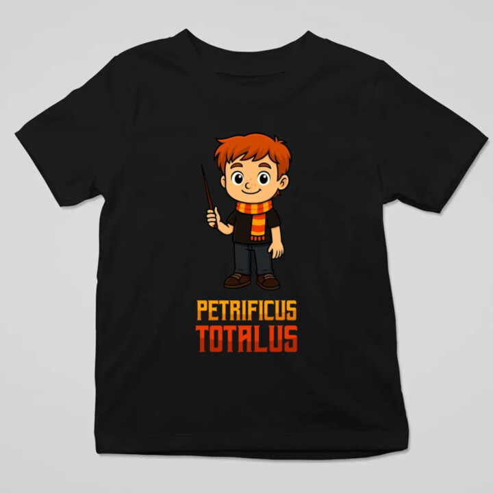Petrificus Totalus - Ron Weasley - dětské tričko s potiskem pro fanoušky série Harry Potter