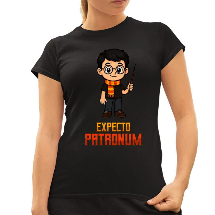 Expecto Patronum - Harry Potter  - dámské tričko s potiskem pro fanoušky série Harry Potter