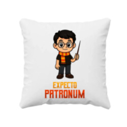 Expecto Patronum - Harry Potter - polštář s potiskem pro fanoušky série Harry Potter