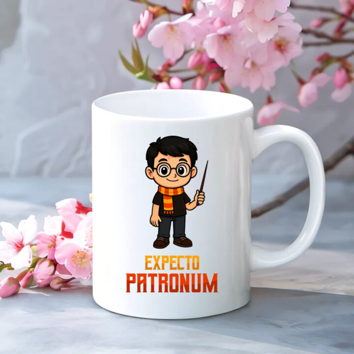 Expecto Patronum - Harry Potter - hrnek s potiskem pro fanoušky série Harry Potter