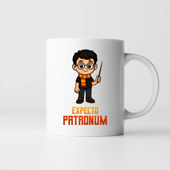 Expecto Patronum - Harry Potter - hrnek s potiskem pro fanoušky série Harry Potter