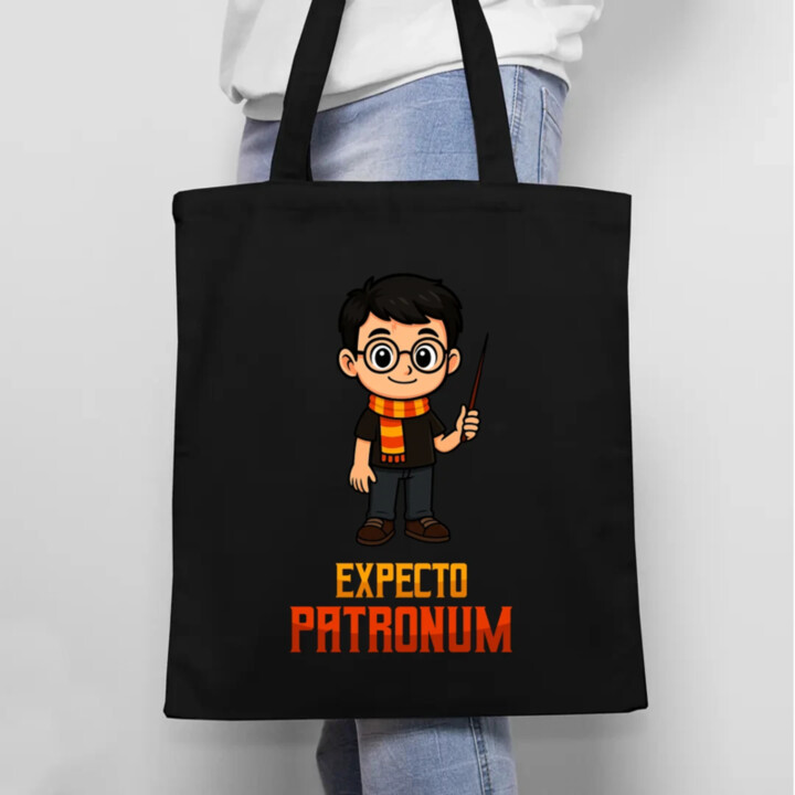 Expecto Patronum - Harry Potter - taška s potiskem pro fanoušky série Harry Potter