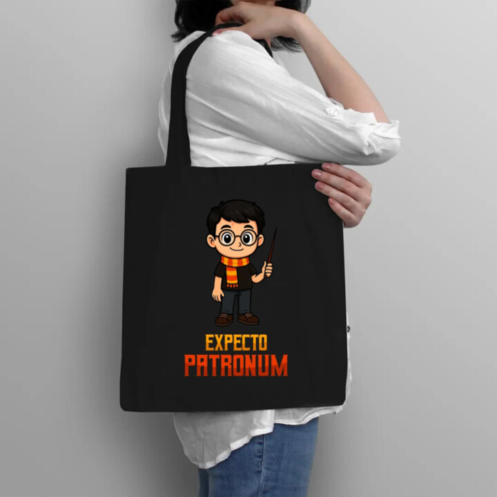 Expecto Patronum - Harry Potter - taška s potiskem pro fanoušky série Harry Potter