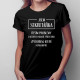 Jsem sekretářka, řeším problémy - dámské tričko s potiskem