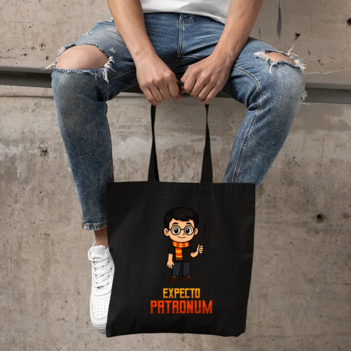 Expecto Patronum - Harry Potter - taška s potiskem pro fanoušky série Harry Potter