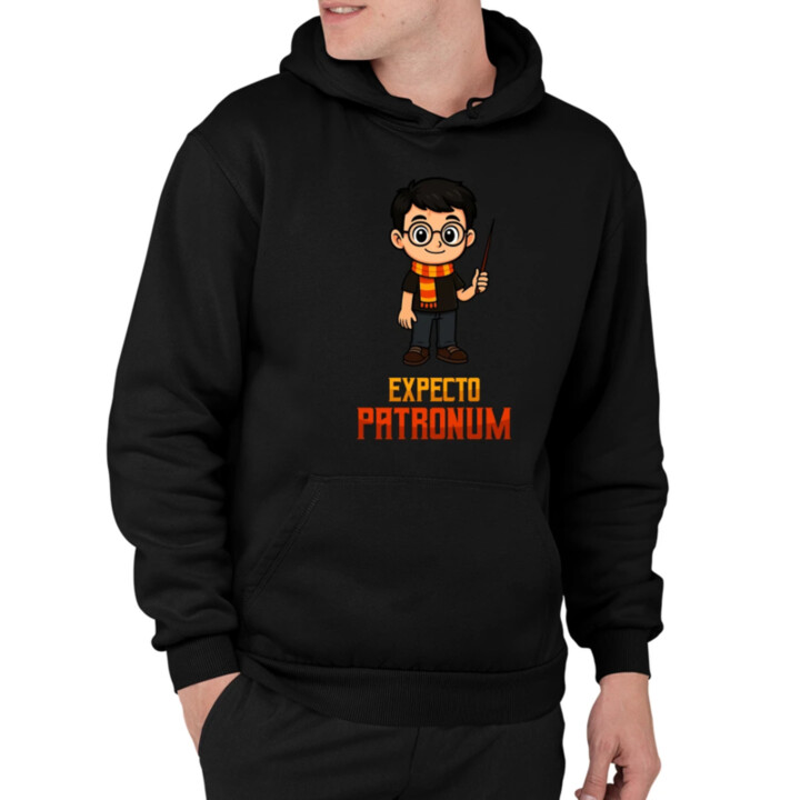 Expecto Patronum - Harry Potter - pánská mikina s potiskem pro fanoušky série Harry Potter