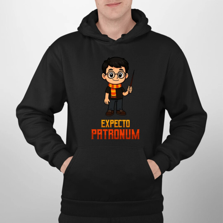 Expecto Patronum - Harry Potter - pánská mikina s potiskem pro fanoušky série Harry Potter