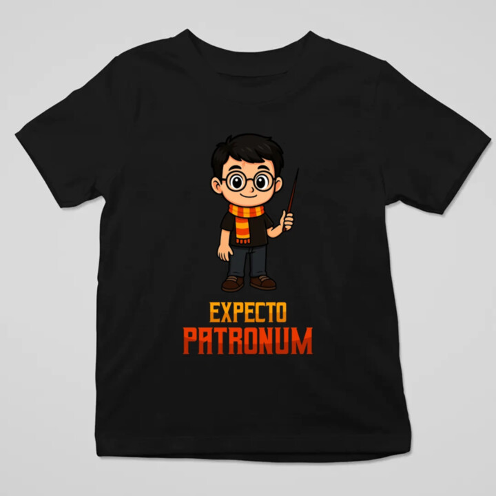 Expecto Patronum - Harry Potter - dětské tričko s potiskem pro fanoušky série Harry Potter