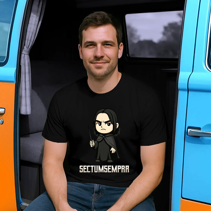 Sectumsempra - Severus Snape - pánské tričko s potiskem pro fanoušky série Harry Potter