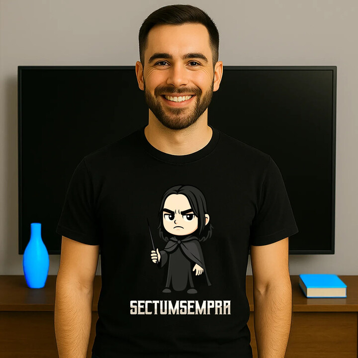 Sectumsempra - Severus Snape - pánské tričko s potiskem pro fanoušky série Harry Potter