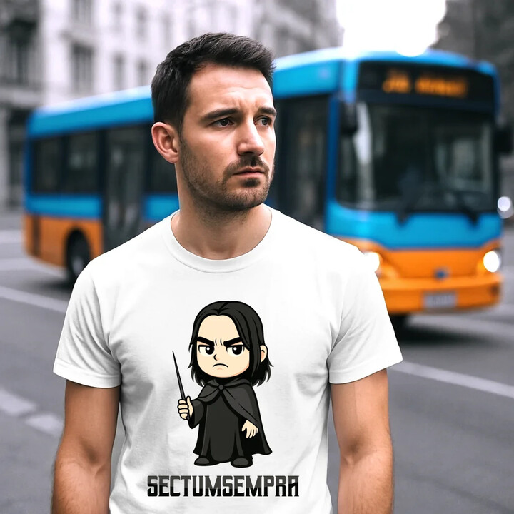 Sectumsempra - Severus Snape - pánské tričko s potiskem pro fanoušky série Harry Potter