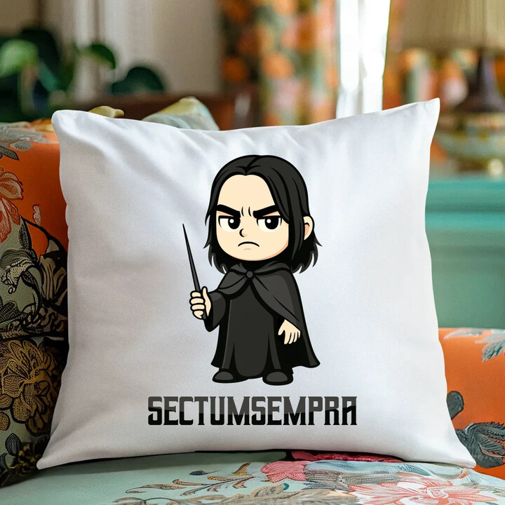 Sectumsempra - Severus Snape - polštář s potiskem pro fanoušky série Harry Potter