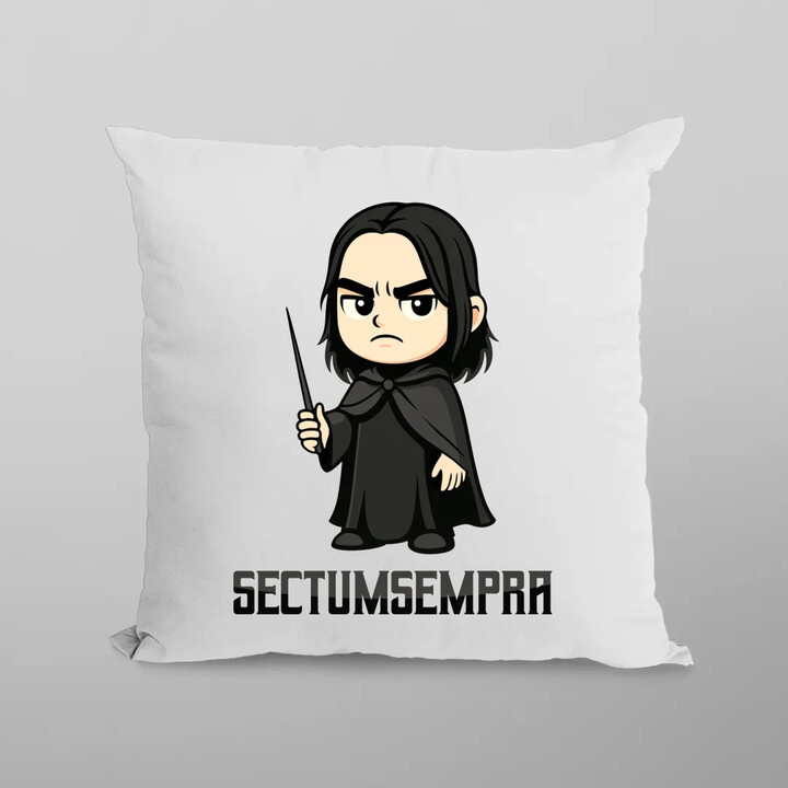 Sectumsempra - Severus Snape - polštář s potiskem pro fanoušky série Harry Potter