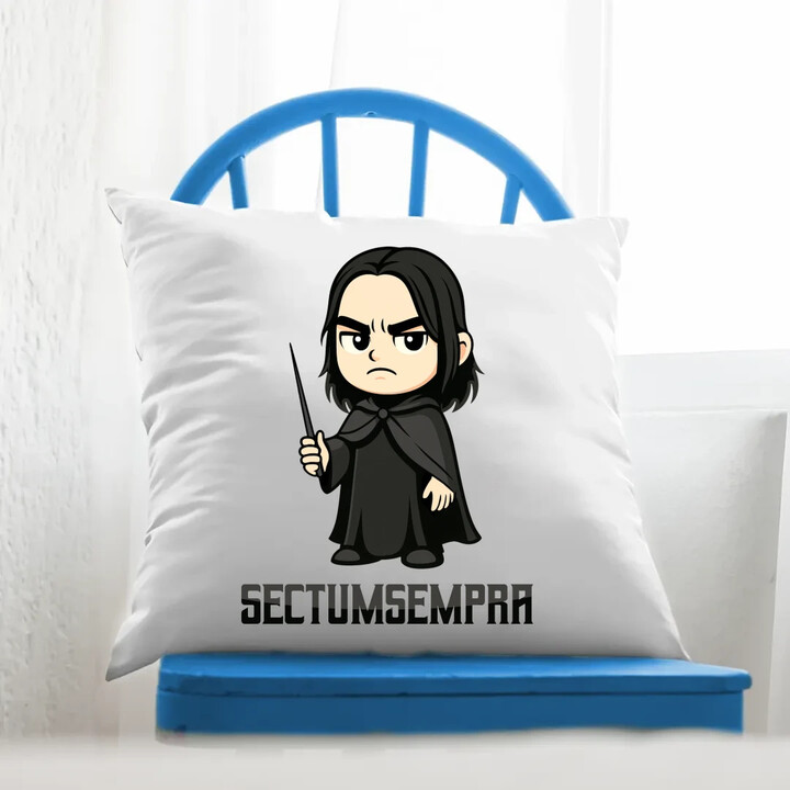 Sectumsempra - Severus Snape - polštář s potiskem pro fanoušky série Harry Potter