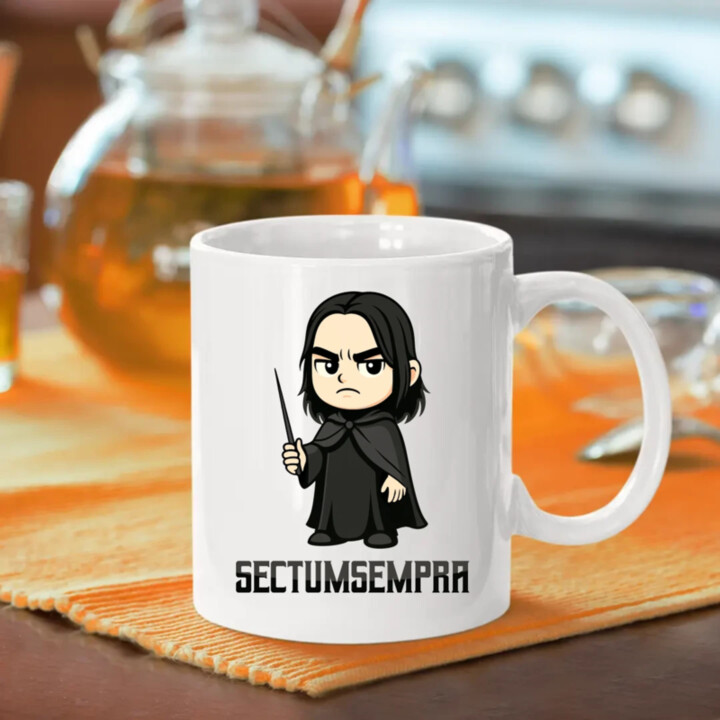 Sectumsempra - Severus Snape - hrnek s potiskem pro fanoušky série Harry Potter