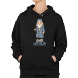 Lumos Maxima - Albus Dumbledore - dámská mikina s potiskem pro fanoušky série Harry Potter