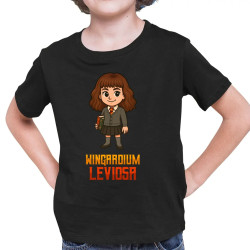 Wingardium Leviosa - Hermiona Granger - dětské tričko s potiskem pro fanoušky série Harry Potter