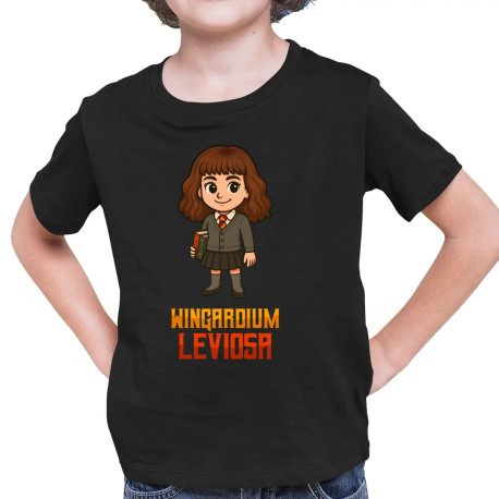 Wingardium Leviosa - Hermiona Granger - dětské tričko s potiskem pro fanoušky série Harry Potter