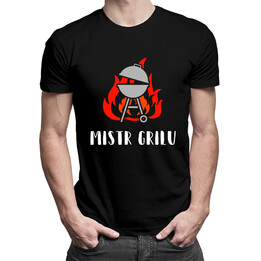 Mistr grilu - pánské tričko s potiskem