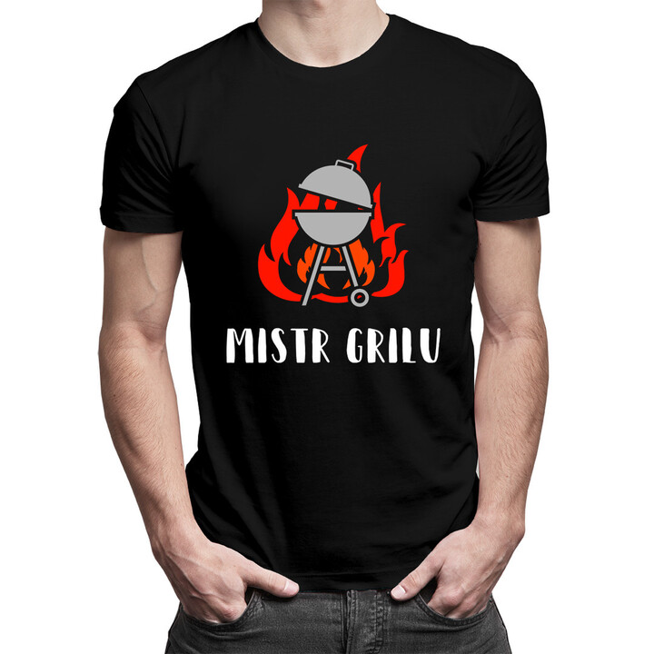 Mistr grilu - pánské tričko s potiskem