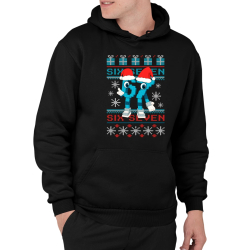 Six seven 67 - Italian Brainrot - vánoční verze - pánská mikina s potiskem