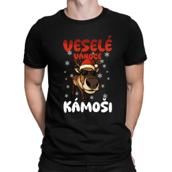 Veselé Vánoce, kámoši  - pánské tričko s potiskem