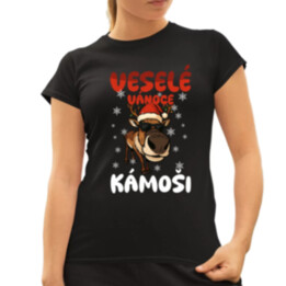 Veselé Vánoce, kámoši   - dámské tričko s potiskem