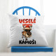 Veselé Vánoce, kámoši  - polštář s potiskem