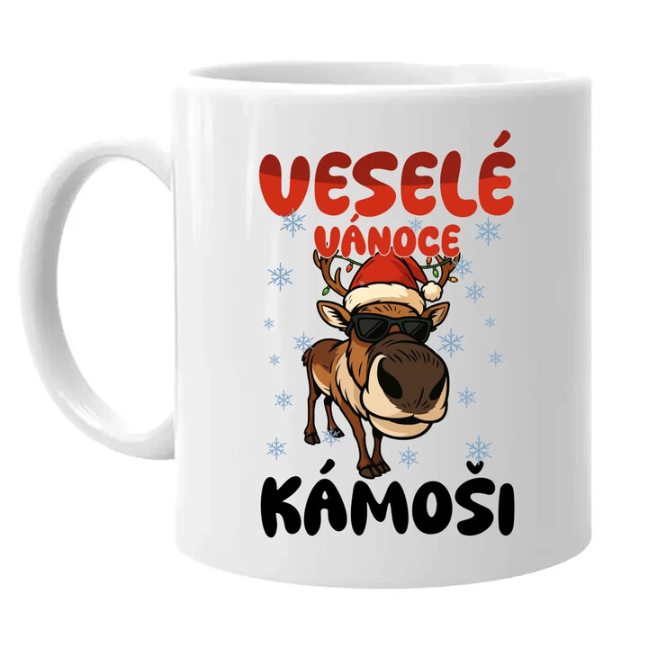 Veselé Vánoce, kámoši  - hrnek s potiskem