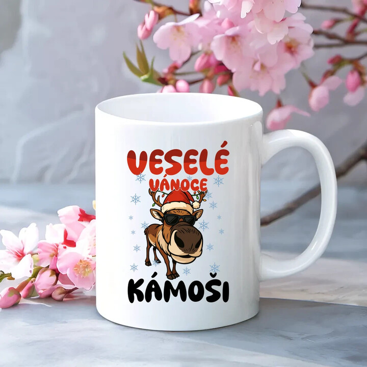 Veselé Vánoce, kámoši  - hrnek s potiskem