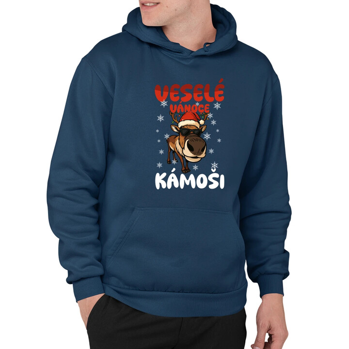 Veselé Vánoce, kámoši  - pánská mikina s potiskem