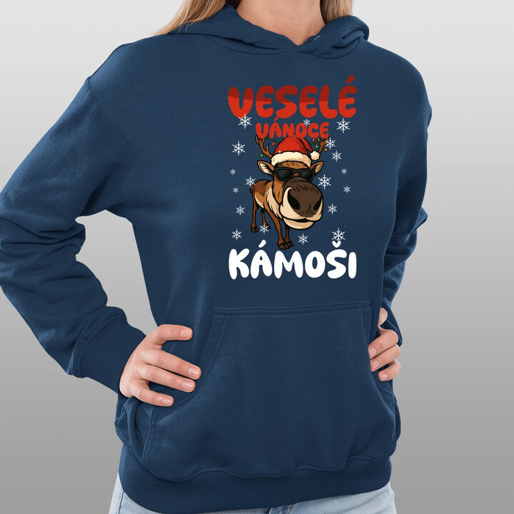 Veselé Vánoce, kámoši  - dámská mikina s potiskem