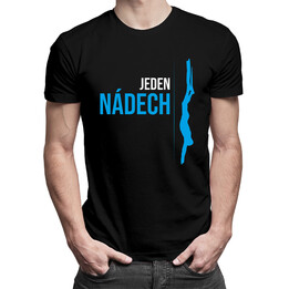 Jeden nádech - freediving - pánská trička  s potiskem
