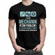 Jsem mechanik - řeším problémy - pánská trička  s potiskem