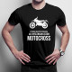 Myšlenkami jezdím motocross - pánská trička s potiskem
