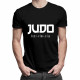 Judo: čest - víra - síla - pánská trička s potiskem