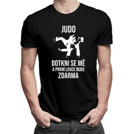 Judo - pánská trička  s potiskem