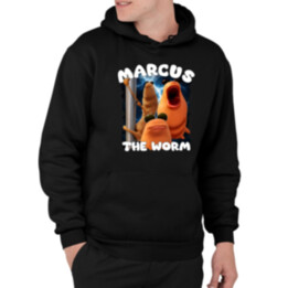 Marcus the worm - pánská mikina s potiskem