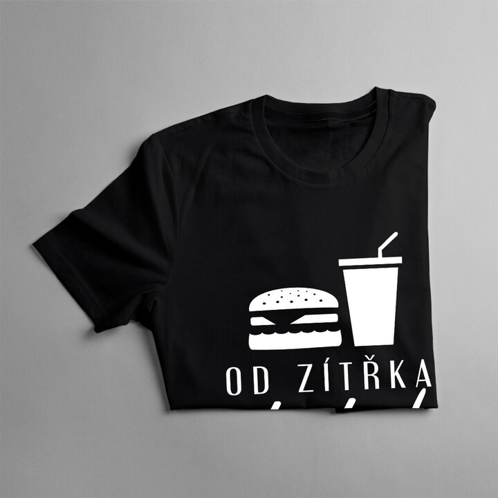 Od zítřka dieta - pánské tričko s potiskem