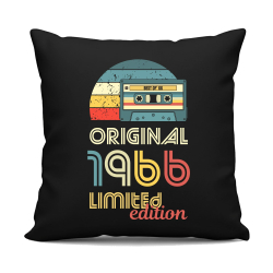 Original - best of' 1966 - černý polštář s potiskem