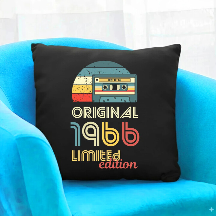 Original - best of' 1966 - černý polštář s potiskem
