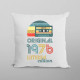 Original - best of' 1976 - polštář s potiskem