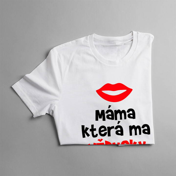 Máma, která má vždycky pravdu - dámská trička  s potiskem