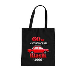 60 let - všechny části originál - Klasik 1966 - taška s potiskem