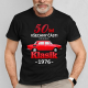 50 let - všechny části originál - Klasik 1976 - pánské tričko s potiskem